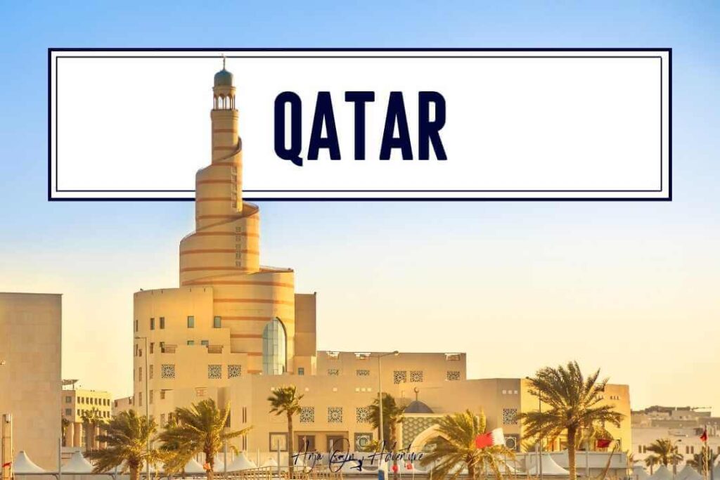 Qatar and Doha mosque