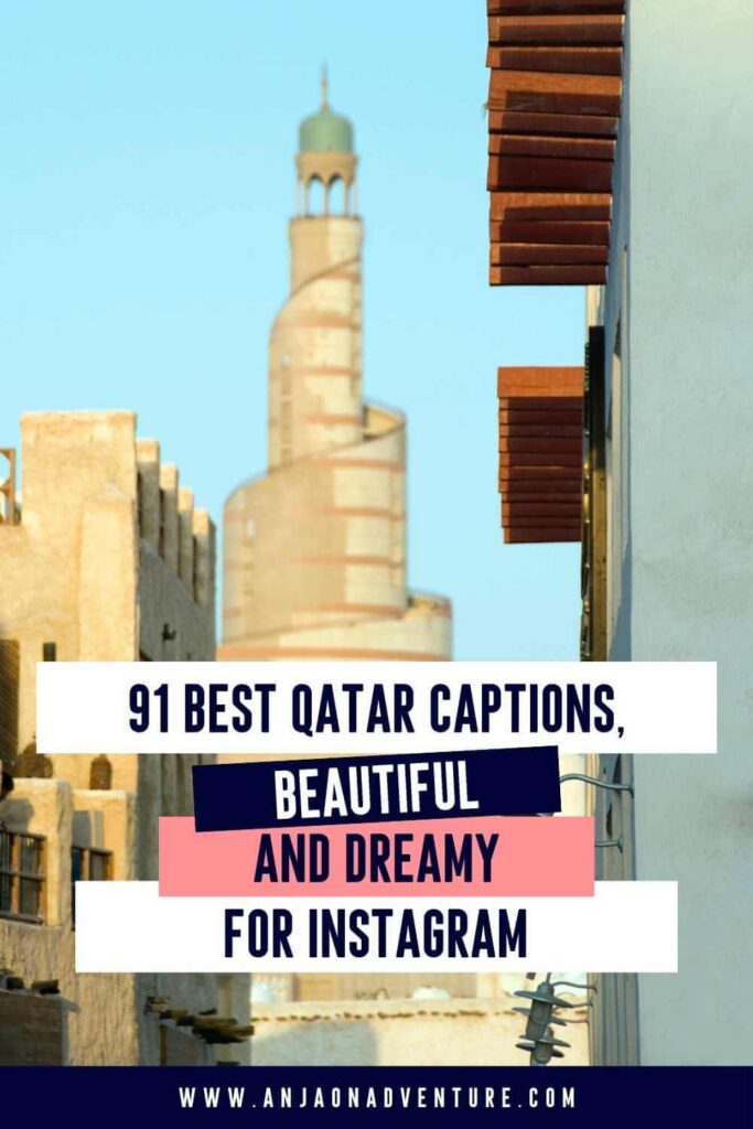 Qatar Instagram captions 5a