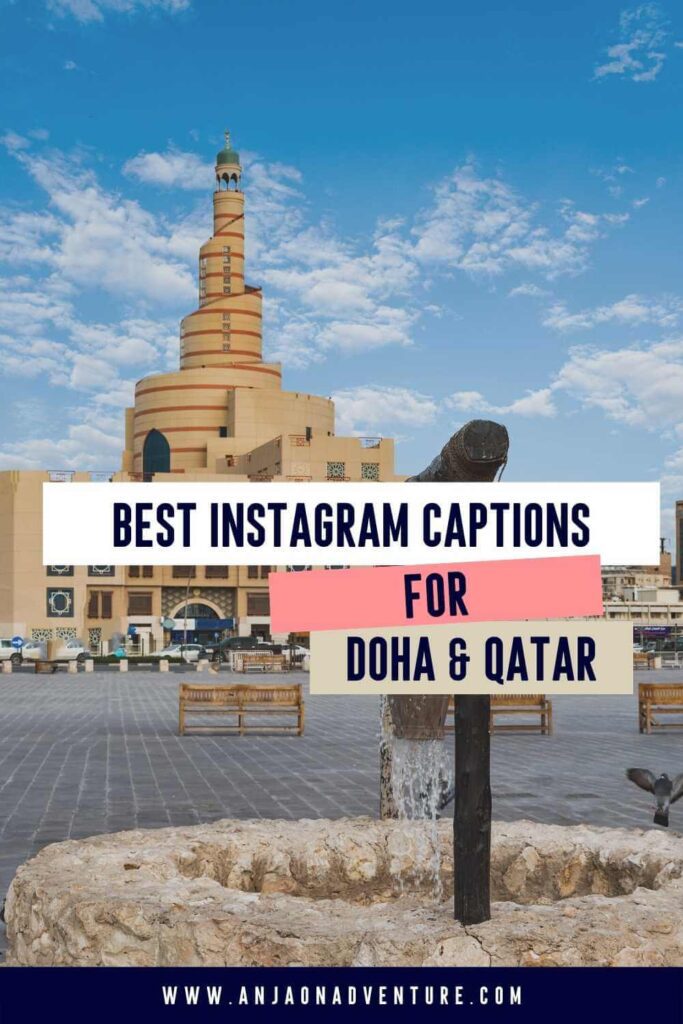 Qatar Instagram captions 5c
