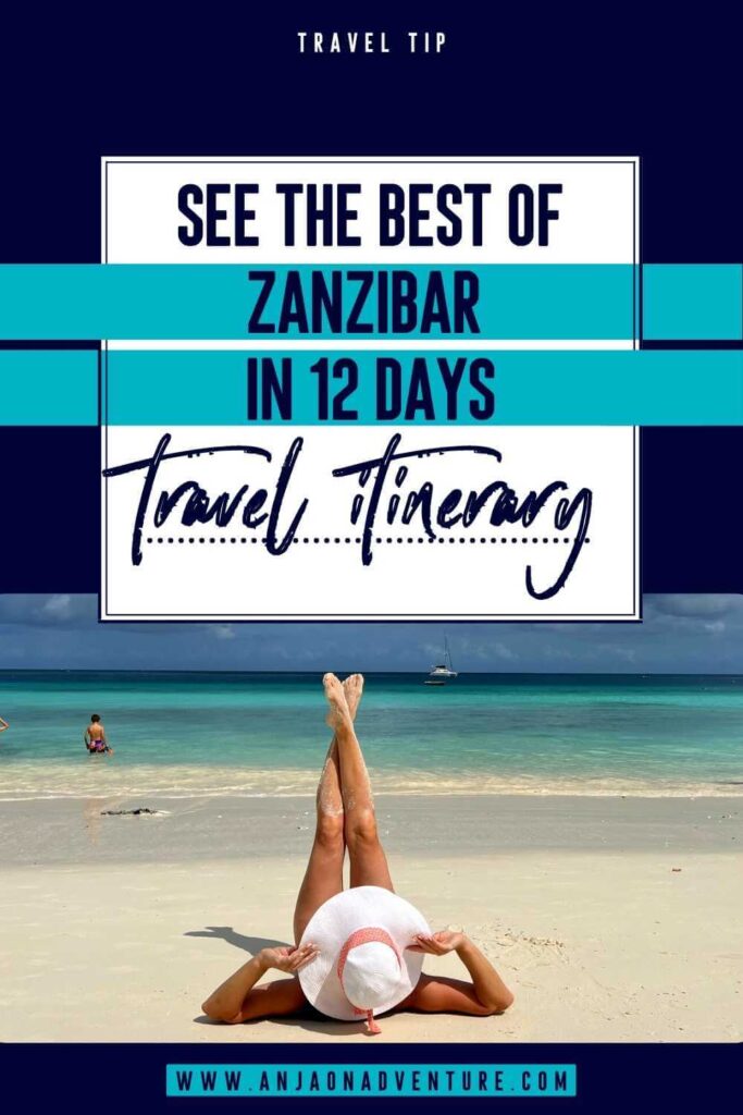 Explore Zanzibar in 12 days. What are the best things to do in Zanzibar? Best beaches to visit? This is a perfect Zanzibar itinerary taking you through all Zanzibar highlights with instructions on how to spend your days. With alternatives to appeal to all types of travelers, from kitesurfers, divers, to sunset lovers and history enthusiasts. 

| Zanzibar itinerary | Stone Town | East Africa | Tanzania | Travel plan

#unguja #stonetown #travelcontentcreator #queen #travelitinerary #travelblogger