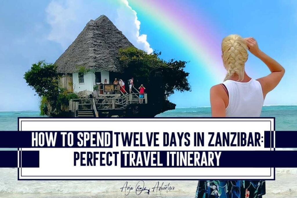 How to spend twelve days in Zanzibar. This is a perfect travel itinerary for anyone visiting Zanzibar after a safari, on a honeymoon, or as a tropical getaway.