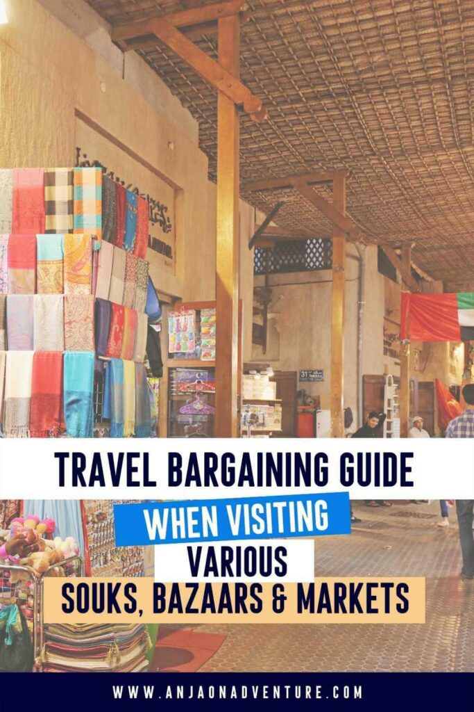 How to bargain on your travels is a skill. You have to follow travel bargaining guide with essential bargaining tips and get a fair price in markets & souks.