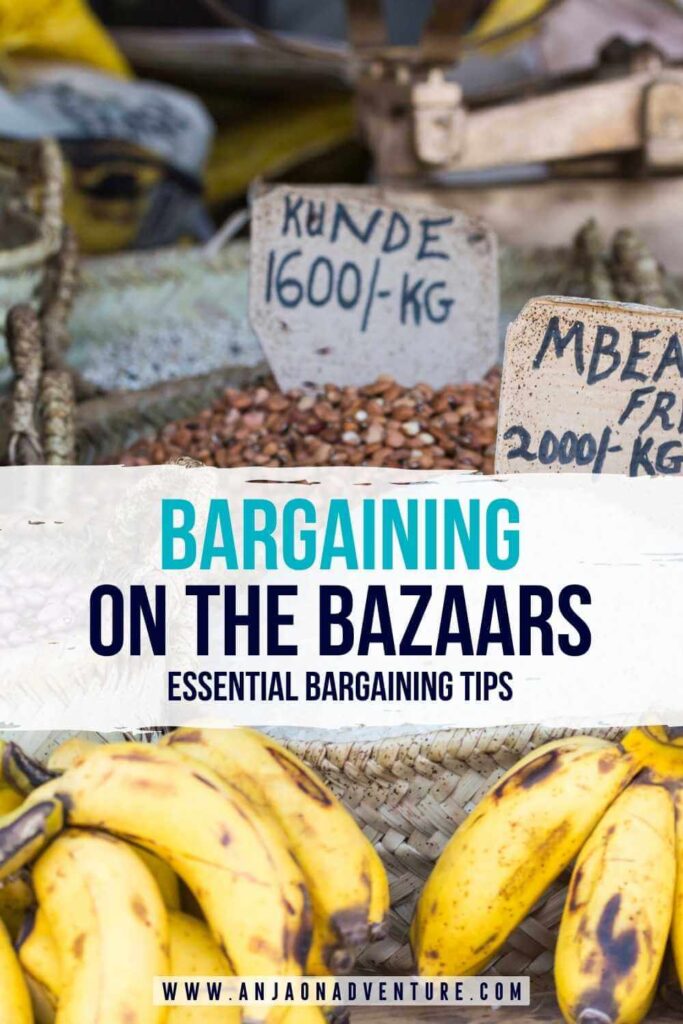 How to bargain on your travels is a skill that anyone can master. You have to follow bargaining tips for the markets and use a few strategies. They are easy to learn and will benefit you when visiting souks in Middle East, bazaars in Turkey and markets in Dubai or Mexico. Learn the essential tips from Anja On Adventure every traveler should know when traveling abroad. | bargaining | haggling | Middle East | souk | bazaar | #Morocco #Dubai #Istanbul #bargainingguide #hagglightips