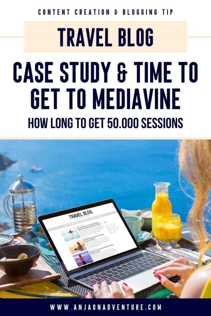 Case study on a new travel blog. Documenting the travel blog content, the number of published posts, sessions counted from Google Analytics and the whole process month by month. | blog | case study | travel blogger | sessions | journey #adnetwork #travelblog #casestudy #mediavine #blog #website