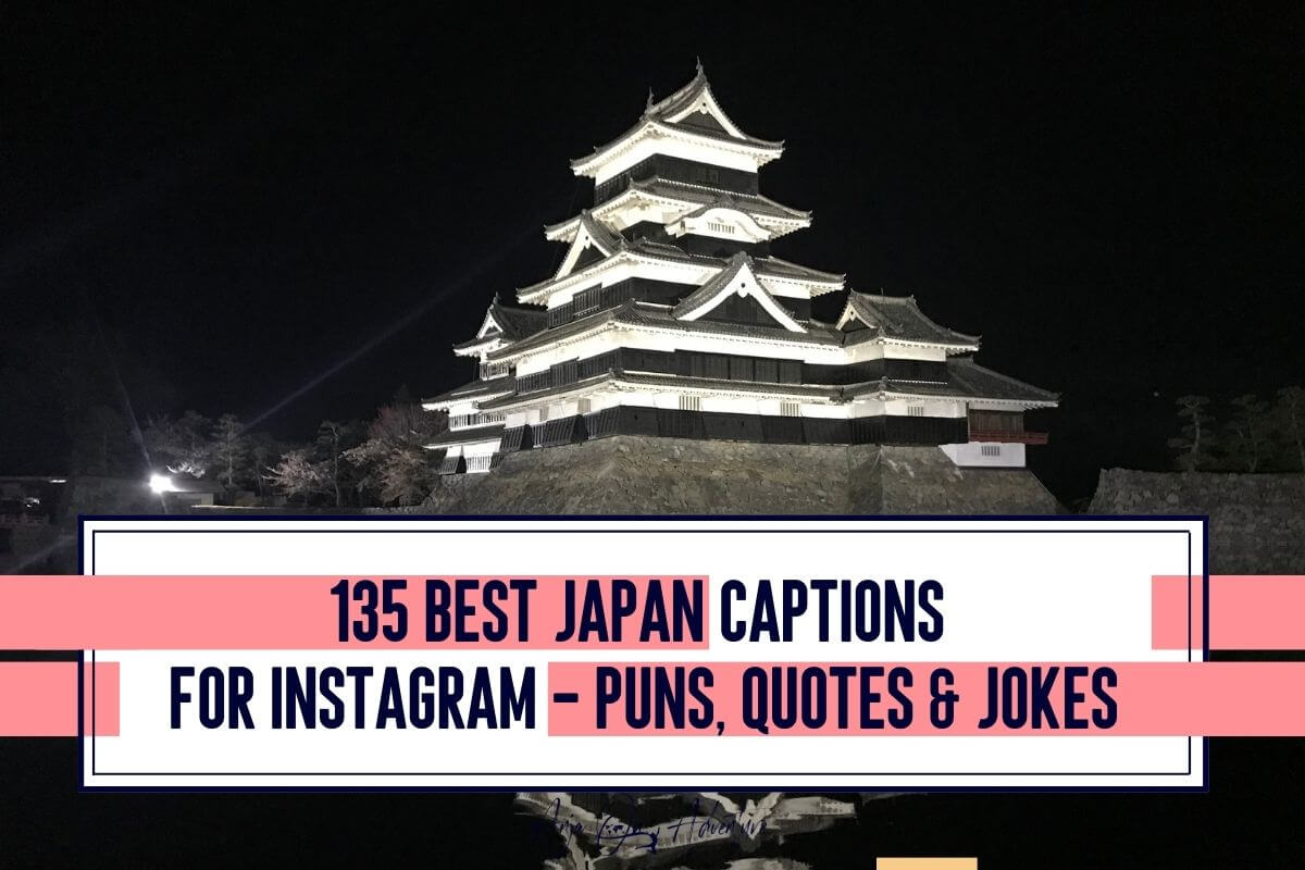 Best Japan captions for Instagram and Japan quotes. Perfect to match your Japan aesthetics photos, pictures of Japanese food, Kyoto or Tokyo. Perfect to describe this asian travel dream destination.
