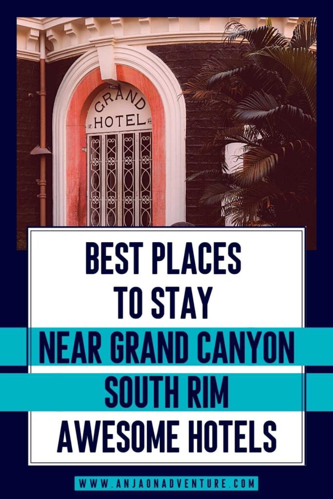 Looking for the best place to stay near Grand Canyon South Rim? These Grand Canyon hotels include historic lodges, cozy cabins and more. Best cities near Gran Canyon to spend the night, like Tusayan, Valle and Flagstaff. Here you will find an ultimate collection of hotels in so it will be easier to decide where to stay in Grand Canyon.

| Grand Canyon hotels South Rim | Arizona Travel best hotels Grand Canyon | Grand Canyon | Road Trip

#arizona #desert #nevada #grandcanyon #tusayan #valle