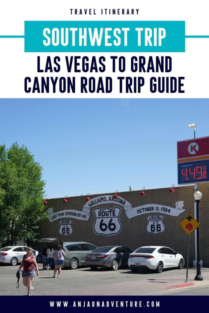 Las Vegas to Grand Canyon by car is an epic road trip and part of a stunning Southwest itinerary between Nevada and Arizona. It also includes attractions between Las Vegas and Grand Canyon, distances, driving times, and roads on your Vegas to Grand Canyon drive. Drive part of the road trip on Route 66, stop at Hoover Dam, and experience the 1950s in Kingman and Seligman. 

| Grand Canyon road trip from Las Vegas | Road Trip | Travel Itinerary

#kingman #route66 #lasvegas #grandcanyon #seligman
