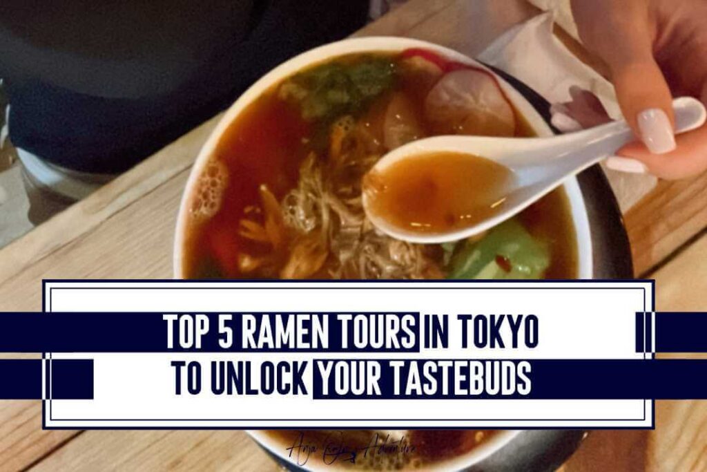 Sign up for a Tokyo Ramen tour and taste, try, learn and find out a easy ramen recipe. Join a Japanese food tour and learn how to make this Japanese favorite bowl of noodle soup. There are miso ramen and spicy ramen, traditional pork ramen and even vegan ramen waiting for you to try. Unlock your tastebuds and bring a foodie with you. Ramen | Ramen Noodle Recipes | Japanese food | travel Japan | Japanese culture #tokyotour #Tokyo #foodie #Japan #foodtour