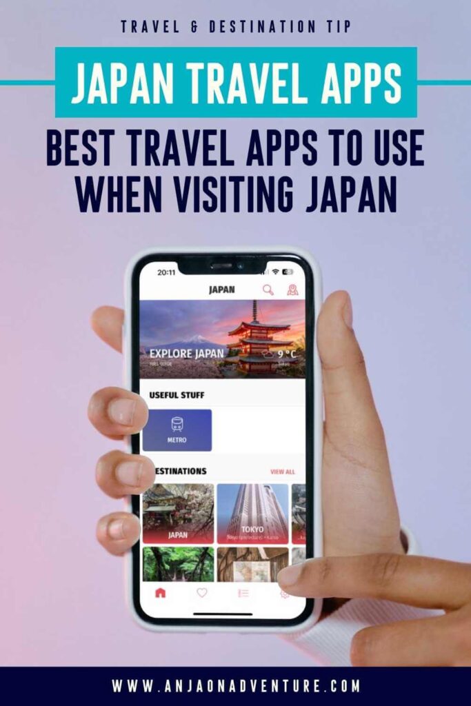 Essential mobile apps for travel to Japan. Here is a selection of the best travel apps you might want to download when visiting Japan. They will guaranteed make your travel more stress-free and memorable. suitable for iOS and Android phones, available in English and other languages. Most of the apps, are free. Apps for navigation, maps, public transport, weather, food and more.

Japan apps | Google Maps | Hyperdia | travel Japan | East Asia

#Japan #Nippon #travel #GuruNavi #VoiceTra