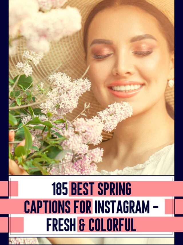 Spring puns and spring break captions for Instagram