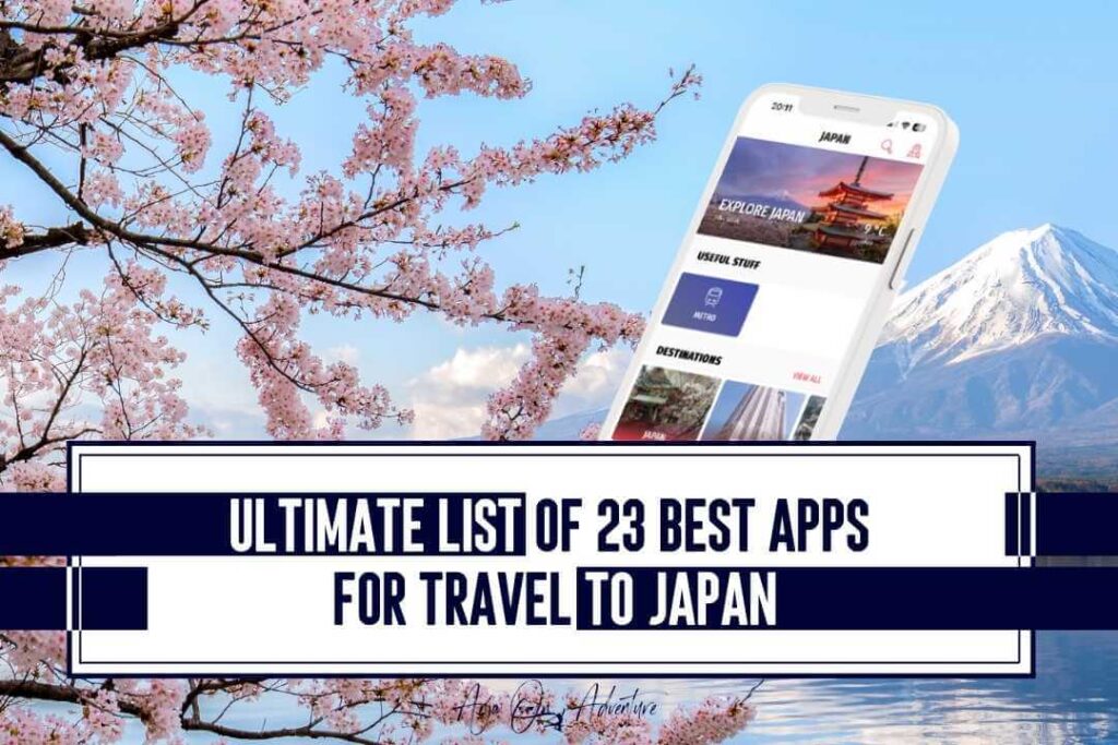 Essential mobile apps for travel to Japan. Here is a selection of the best travel apps you might want to download when visiting Japan. They will guaranteed make your travel more stress-free and memorable. suitable for iOS and Android phones, available in English and other languages. Most of the apps, are free. Apps for navigation, maps, public transport, weather, food and more. Japan apps | Google Maps | Hyperdia | travel Japan | East Asia #Japan #Nippon #travel #GuruNavi #VoiceTra