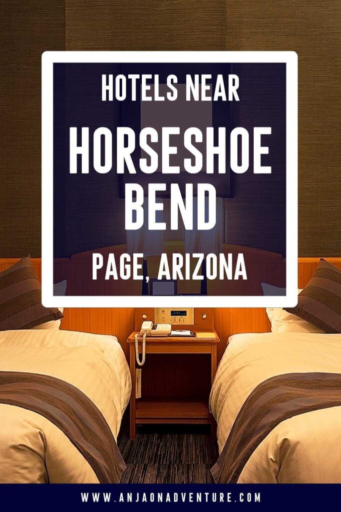 Where to stay when visiting Horseshoe Bend? Here are a list of the best hotels in Page, that are close to Colorado River meander. List includes budget hotels, luxury hotels and unique, sustainable accommodations around Horseshoe Bend. | where to stay near Horseshoe Bend | Arizona | Page Arizona hotels | hotel collection | Page #arizona #desert #coloradoriver #nationalpark #hiltonhotel