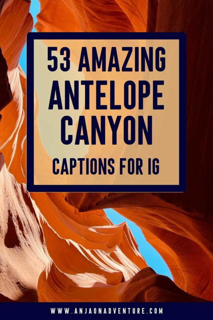 Looking for some scroll-stopping Antelope Canyon Arizona Instagram captions? This is the ultimate guide to the best slot canyon captions for Instagram. Lower Antelope Canyon, Upper Antelope Canyon, Antelope Canyon X all dressed in vermilion color. Perfect to match Antelope Canyon outfit in Page, Arizona.

 | Arizona | Horseshoe Bend | Content Creator | Travel | Lake Powell

#travelcontent #travelcontentcreator #instagrammarketing #antelopecanyon #captionideas
