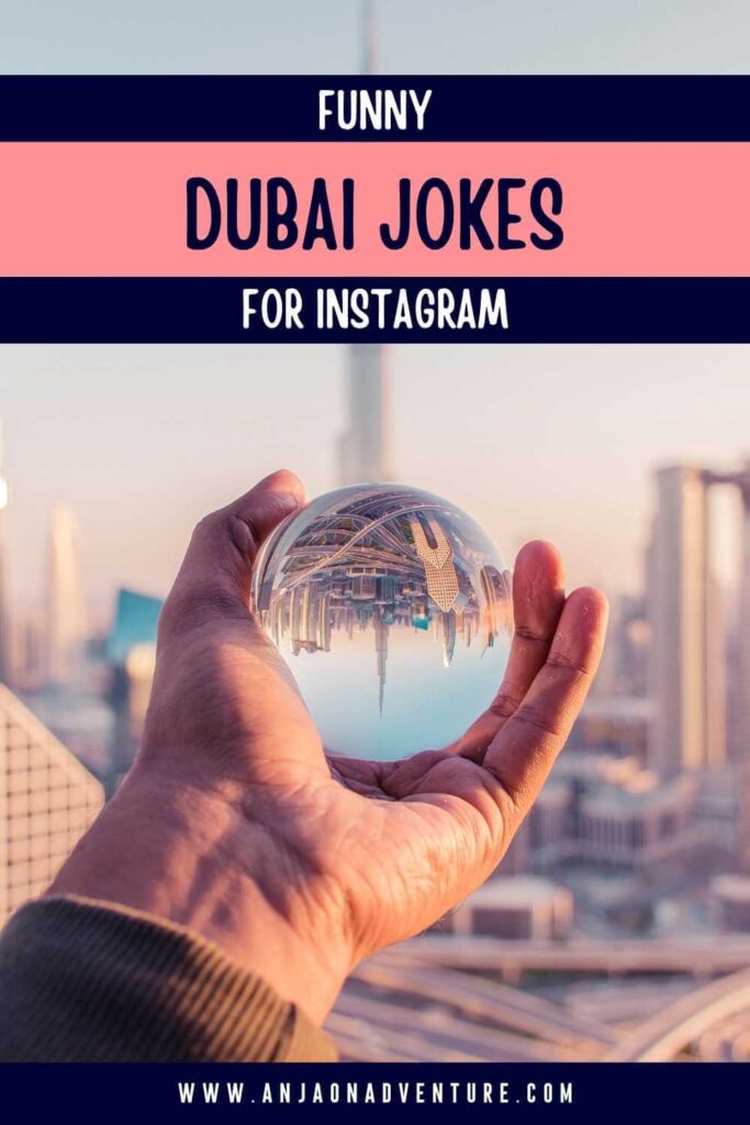 Looking for some scroll stopping Dubai Instagram captions?This is the ultimate guide to the best stop scrolling captions and quotes about Dubai for Instagram. Perfect travel memories quotes for your trip. Includes funny jokes and hilarious puns to describe this lavish gem. Perfect for twitter, Instagram stories or reels, facebook or as a sole qoute. 

| Dubai Joke | Content Marketing | Burj Khalifa | Content Creator | Caption Dubai

#travelcontent #travelcontentcreator #dubaitravel #travelinfluencer