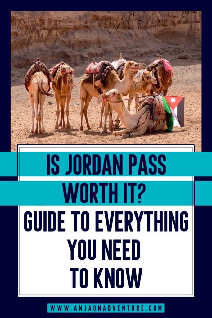 Are you planning your travels to Jordan? Is Jordan Pass worth it? How much money can you save, what attractions are included? What Jordan Pass packages are there, how much does it cost? This is the Jordan Pass Guide to Everything You Need to Know about this Hashemite Kingdom Tourist Pass and an honest Jordan Pass Review from Anja on Adventure. 

| Jordan | Jordan country | Middle East | Petra Jordan | Jordan Explorer

#visitjordan #desertparadise #AlKhazneh #nabateans #jordanpass