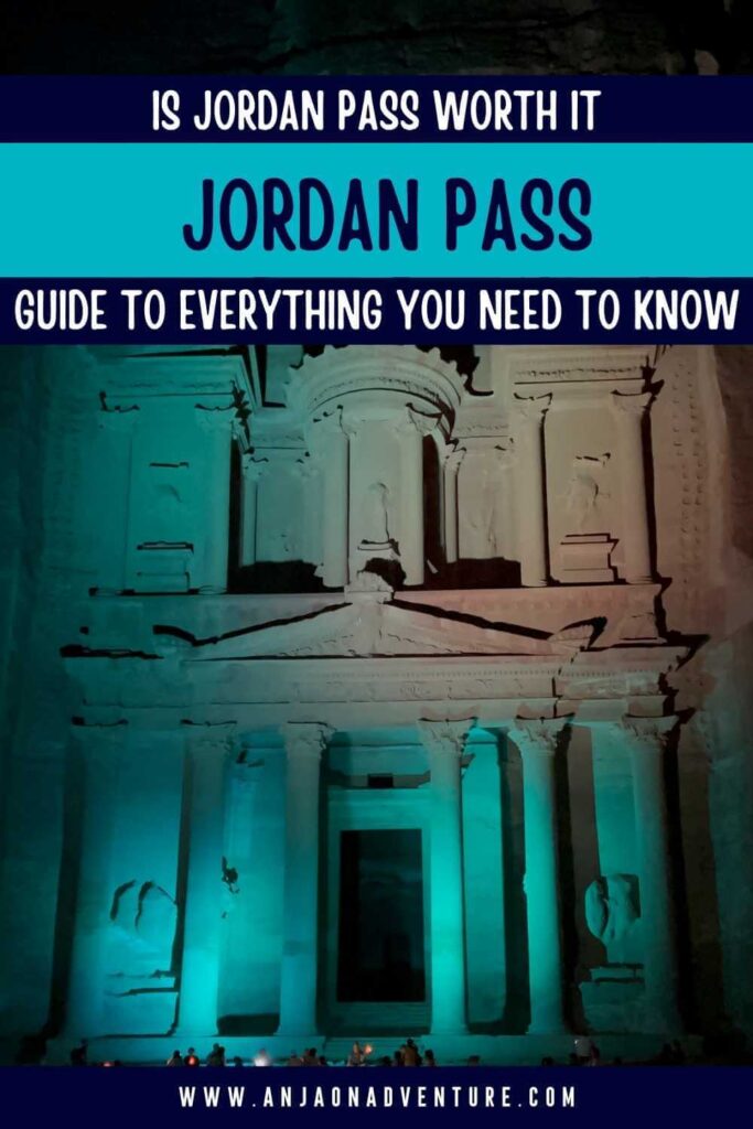 Traveling to Jordan? An honest Jordan Pass Review about this Hashemite Kingdom Tourist Pass and if you should buy it for your Jordan itinerary. What Jordan Pass is, how much it costs, what attractions are included, how and where to buy it. Is Jordan Pass worth it? Find how much you can save on Anja On Adventure blog. 

| visit Jordan | Hashemite Kingdom | Middle East | Petra Rose City | Jordan Pass

#traveljordan #Jordanitinerary #AlKhazneh #nabateans #jordanpass