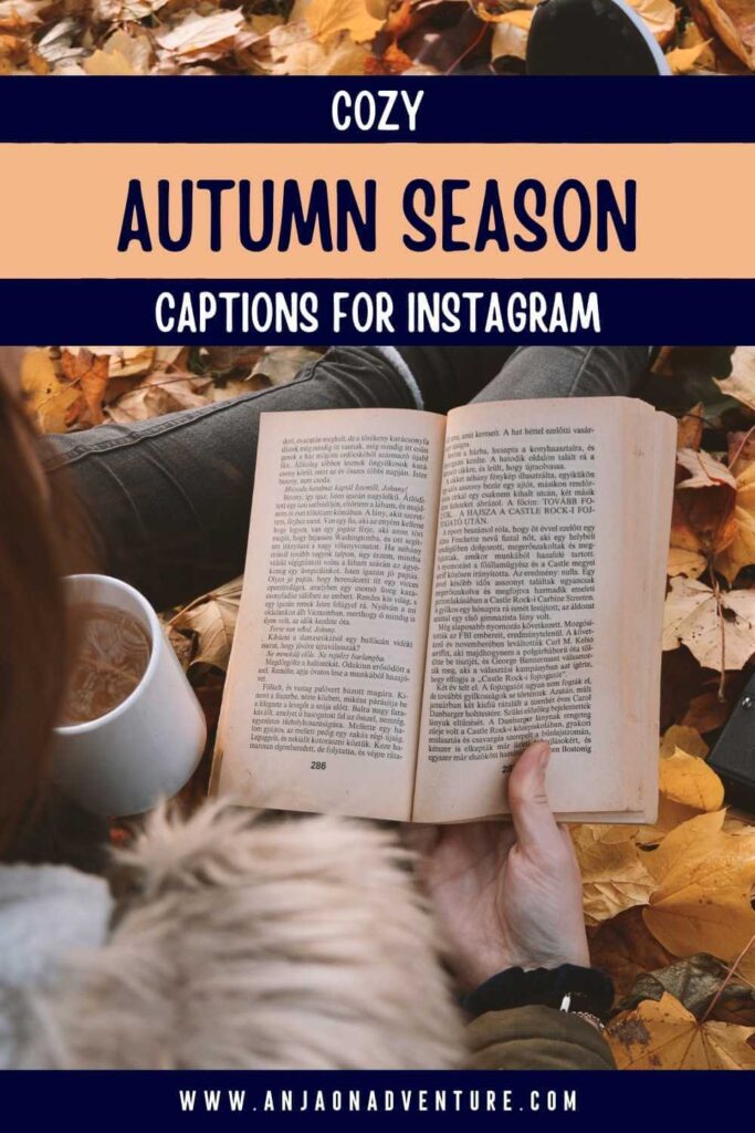 This list of fall and autumn captions will give you plenty of ideas for unique captions for spending fall holidays in European city, admiring fall foliage colors, apple picking, pumpkin carving, funny autumn moments or relaxing by a fireplace! What will you choose from the selection of Anja On Adventure fall and autumn instagram Captions? | Caption Ideas | Fall Caption | Autumn Instagram Caption | Autumn | Instagram #instagrammarketing #captionidea #igcaptionideas #puns #quotes