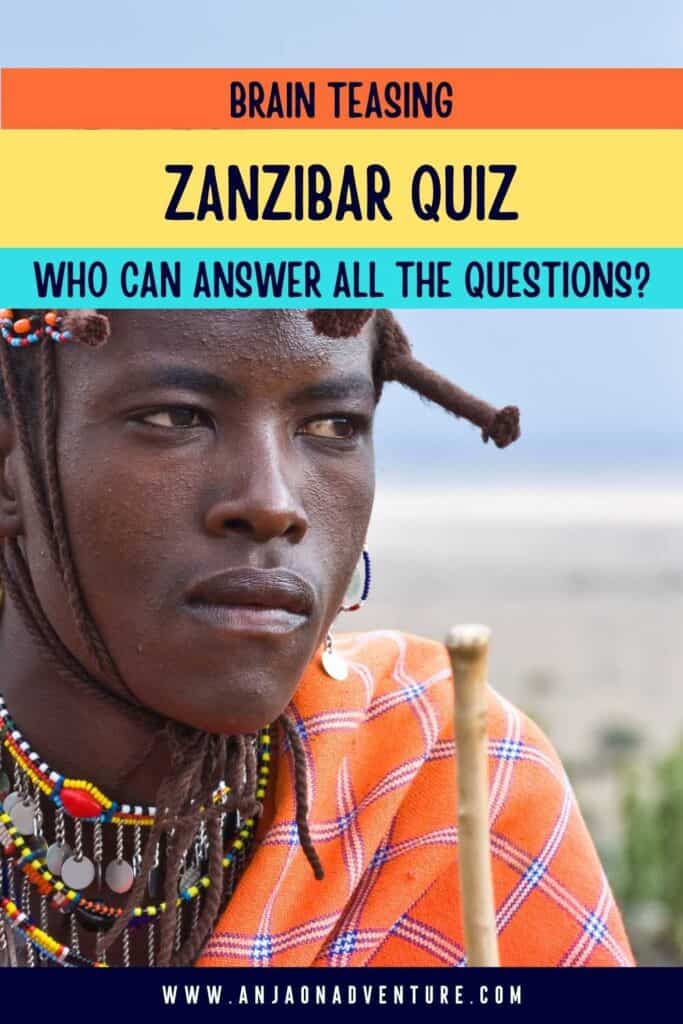 Ready to put your knowledge to the test? The Zanzibar Quiz is a thrilling trivia game covering a diverse range of topics, from Stone Town, animals, music, history, and fun facts about this part of East Africa. Anja On Adventure chares a travel trivia challenge for all the travel and adventure quiz lovers. Can you get the perfect score?

Zanzibar | Travel quiz | Stone Town | East Africa | Quizzes | Quiz me

#tropicalvacation #trivia #trivianight #funquiz #travelcontent #datenight