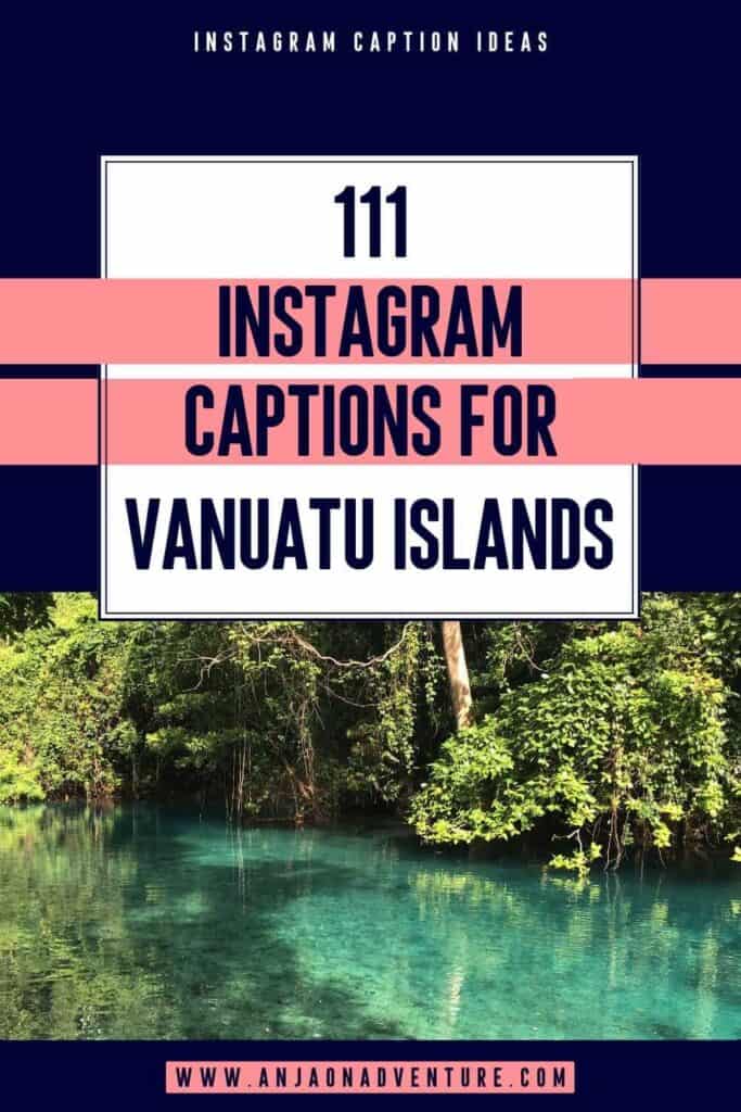 Looking for some scroll-stopping Vanuatu Instagram captions? This is the ultimate collection to the best Instagram captions for Vanuatu islands, Tanna, Santo, Pentecost. Here you will also find Vanuatu jokes and Vanuatu Puns. But feel free to pair it with Volcano captions, beach captions or coconut captions. | Naghol | Fiji travel | Content Creator | Insta captions | Vanuatu travel #travelcontent #travelcontentcreator #southpacifitravel #southpacificcruise #volcano