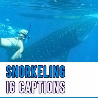101+ Best Snorkeling Captions for Instagram